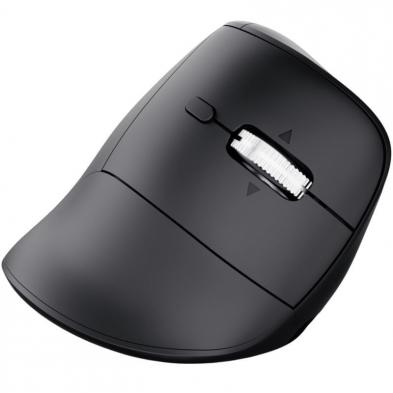 Ratón Vertical Inalámbrico Trust Vyran 26107/ Batería recargable/ Hasta 3200 DPI