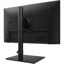 Monitor Profesional Samsung Essential Monitor S4 S43UF S27F434UAU/ 27'/ Full HD/ Regulable en altura/ Negro