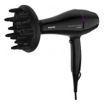 Secador Philips Drycare Pro BHD274/ 2200W/ Negro y Violeta