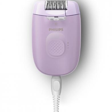 Depiladora Philips Epilator Series 4000 BRE257/ con Batería/ 4 Accesorios