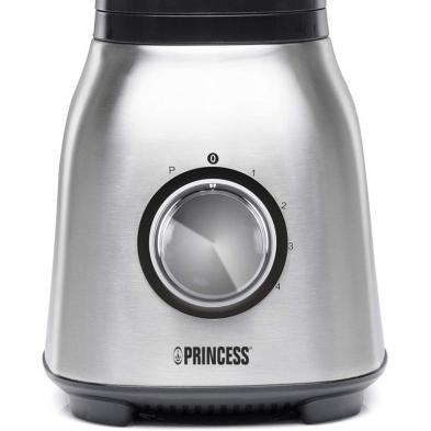 Batidora de vaso Princess 212091/ 1000W/ 4 Velocidades/ Capacidad 1.5L