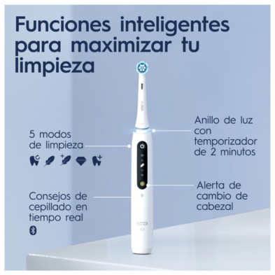 Cepillo Dental Oral-B iO Serie 5S/ Blanco