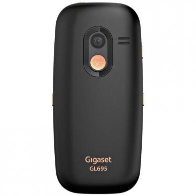 Teléfono Móvil Gigaset GL695 para Personas Mayores/ 4G/ Negro