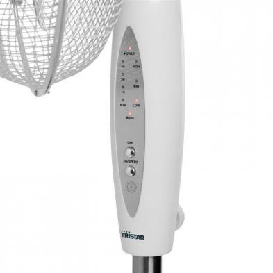 Ventilador de Pie Tristar VE-5898/ 45W/ 3 Aspas 40cm/ 3 velocidades