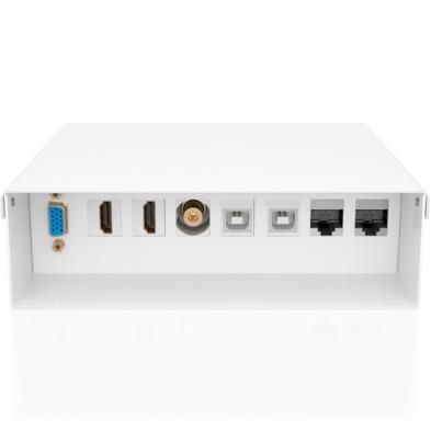 Caja de Conexiones Aisens A127-1031/ VGA - 2x HDMI - Jack 3.5 - 2x USB-B - 2x RJ45