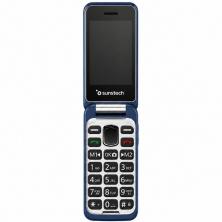 Teléfono Móvil Sunstech CELT26 para Personas Mayores/ Azul