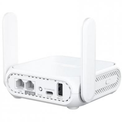 Router de Viaje Inalámbrico 5G Asus RT-BE58 Go/ WiFi 7/ 3600Mbps/ 2.4GHz 5GHz/ 2 Antenas/ WiFi 802.11be/ax/ac/n/a/ - n/b/g