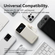 Powerbank 10000mAh Vention XGYP0-39-TY/ 22.5W/ Rosa/ Incluye Cable USB Tipo-C
