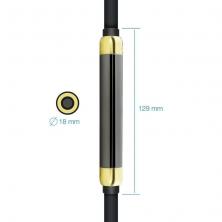 Cable HDMI 2.0 4K Nanocable 10.15.3730/ HDMI Macho - HDMI Macho/ 30m/ Negro