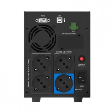 SAI Línea Interactiva Phasak Protekt 1060 VA/ 1060VA-700W/ 4 Salidas/ Formato Torre