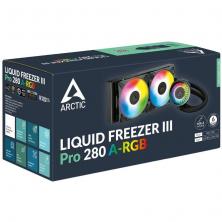 Sistema de Refrigeración Líquida Arctic Liquid Freezer III Pro 280 A-RGB/ Negro