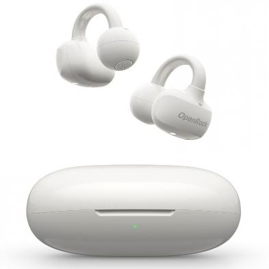 Auriculares Deportivos de Conducción Aérea OpenRock E OPACE02 con estuche de carga/ Autonomía 7h/ Blancos