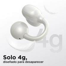 Auriculares Deportivos de Conducción Aérea OpenRock E OPACE02 con estuche de carga/ Autonomía 7h/ Blancos