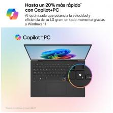 Portátil LG Gram Pro 16Z90TS-G.AU99BN Intel Core Ultra 9-288V/ 32GB/ 1TB SSD/ 16'/ Win11