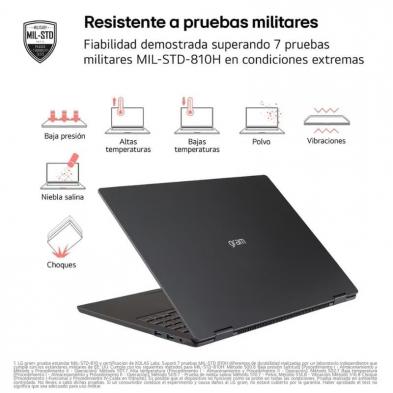 Portátil LG Gram Pro 16Z90TS-G.AU99BN Intel Core Ultra 9-288V/ 32GB/ 1TB SSD/ 16'/ Win11