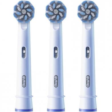 Cabezal de Recambio Braun para cepillo Braun Oral-B Sensitive Clean/ Pack 3 uds
