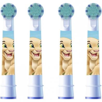 Cabezal de Recambio Braun para cepillo Braun Oral-B Pro Kids 3+ Rey Leon/ Pack 4 uds