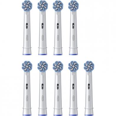 Cabezal de Recambio Braun para cepillo Braun Oral-B Sensitive Clean/ Pack 9 uds