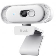 Webcam Trust Tomar 2K 26180/ 2560 x 1440 QHD/ Blanca
