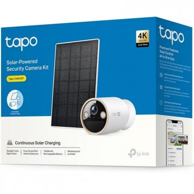 Cámara de Videovigilancia TP-Link Tapo C460 KIT/ Visión Nocturna/ Control desde APP/ Incluye Panel Solar