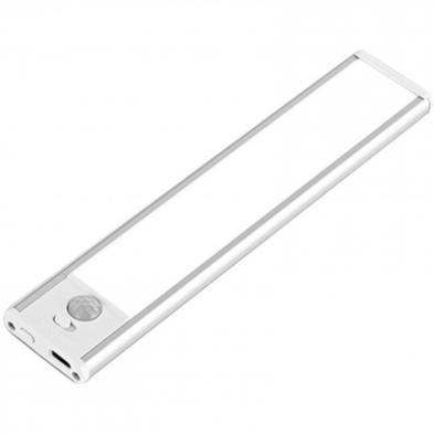 Barra de Luz Magnética con Sensor de Movimiento Muvit iO MIOCAB002/ 3 Modos de Luz/ con Batería/ Blanca
