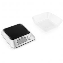 Báscula de Cocina Electrónica Orbegozo PC 1030 A/ hasta 5kg/ Plata