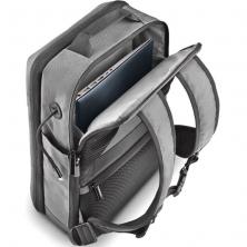 Mochila Expansible NGS Monray Sacks Horizon para Portátiles hasta 14'/ Impermeable/ Gris