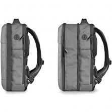 Mochila Expansible NGS Monray Sacks Horizon para Portátiles hasta 14'/ Impermeable/ Gris