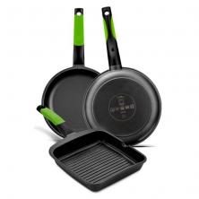 Asador Bra Prior A121457/ Ø28cm/ Aluminio fundido/ Apto para Inducción