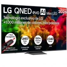 Televisor LG QNED evo AI QNED83B Mini LED 85QNED8EB3A 85'/ Ultra HD 4K/ Smart TV/ WiFi