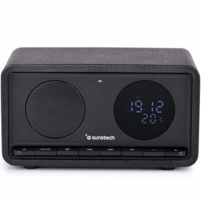 Radio Portátil Sunstech RPBT460/ Negra