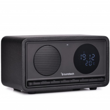 Radio Portátil Sunstech RPBT460/ Negra