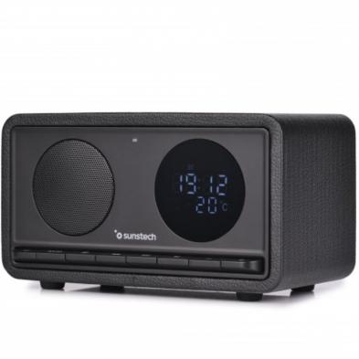 Radio Portátil Sunstech RPBT460/ Negra