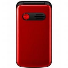 Teléfono Móvil Qubo X-247RDC 4G para Personas Mayores/ Rojo