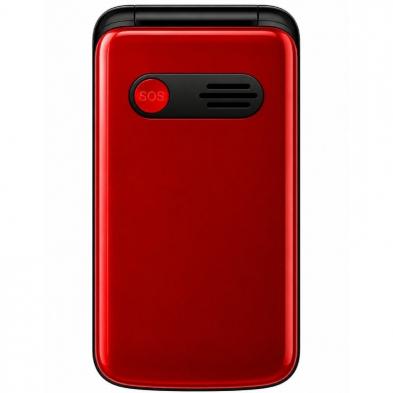 Teléfono Móvil Qubo X-247RDC 4G para Personas Mayores/ Rojo