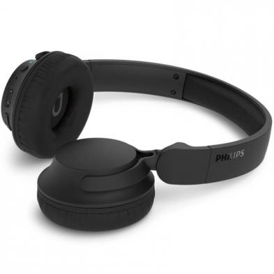Auriculares Inalámbricos Philips TAH4500BK/ con Micrófono/ Bluetooth/ Negros