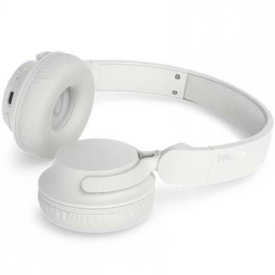Auriculares Inalámbricos Philips TAH4500WT/ con Micrófono/ Bluetooth/ Blancos
