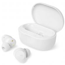 Auriculares Bluetooth Philips TAT1300WT con estuche de carga/ Autonomía 6h/ Blancos