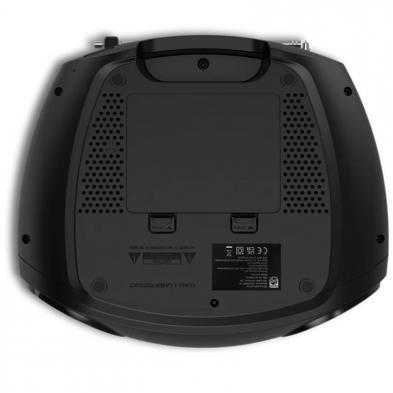 Radio CD Philips TAZ2000B/ 3W RMS/ con Cable/ con Pilas/ Negra