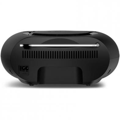 Radio CD Philips TAZ2000B/ 3W RMS/ con Cable/ con Pilas/ Negra