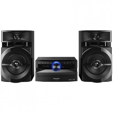 Microcadena con bluetooth Panasonic SC-UX100E-K/ 300W/ Negro