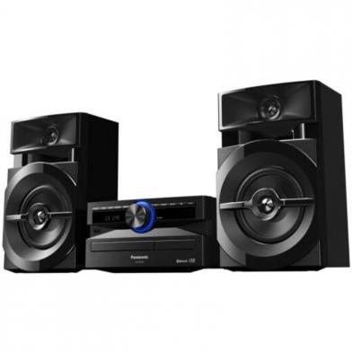 Microcadena con bluetooth Panasonic SC-UX100E-K/ 300W/ Negro