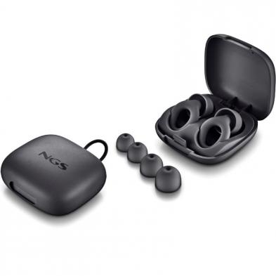 Tapones de oído NGS Noon/ S-M-L/ Negros