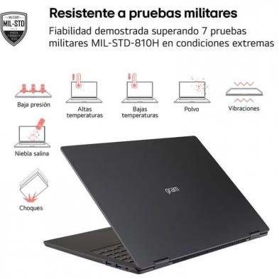 Portátil LG Gram 16Z90TL-G.AU85BN Intel Core Ultra 7-258V/ 32GB/ 512GB SSD/ 16'/ Win11
