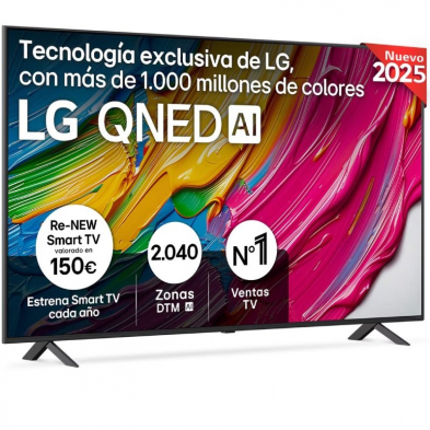 Televisor LG QNED AI QNED80 75QNED80A6A 75'/ Ultra HD 4K/ Smart TV/ WiFi