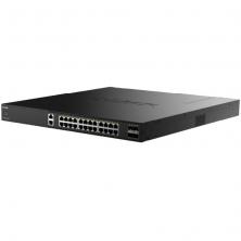 Switch Gestionable D-Link DXS-1250-28YP/E 24 Puertos/ RJ-45 10Gbps/ SFP/ PoE