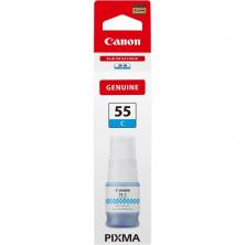 Botella de Tinta Original Canon GI-55/ Cian