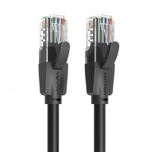 Cable de Red RJ45 UTP Vention IBEBY Cat.6/ 30cm/ Negro