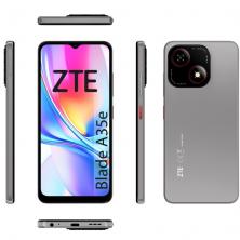 Smartphone ZTE Blade A35E 2GB/ 64GB/ 6.52'/ Gris Oscuro