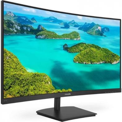Monitor Curvo Philips E-Line 241E1SC 23.6'/ Full HD/ Negro